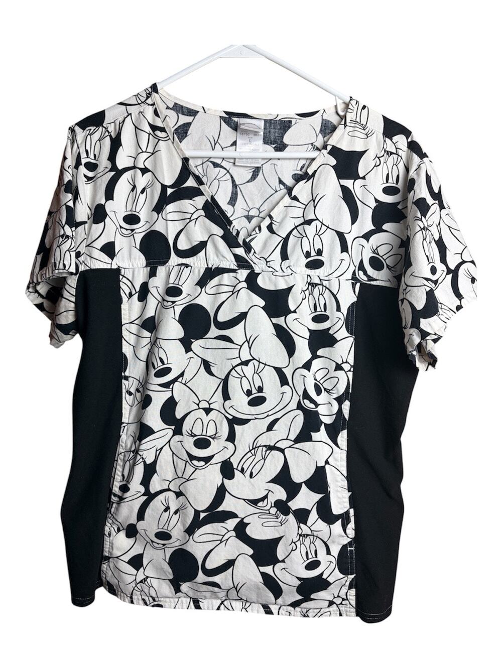 Disney Minnie Mouse Scrub Top Women’s L